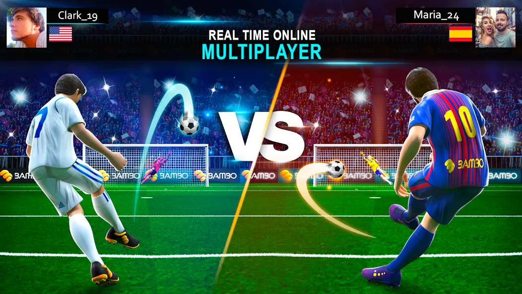 Shoot Goal - Soccer Games 2022 (Шут Гоал) [МОД: Много денег, Монет и Все открыто] Screenshot 1