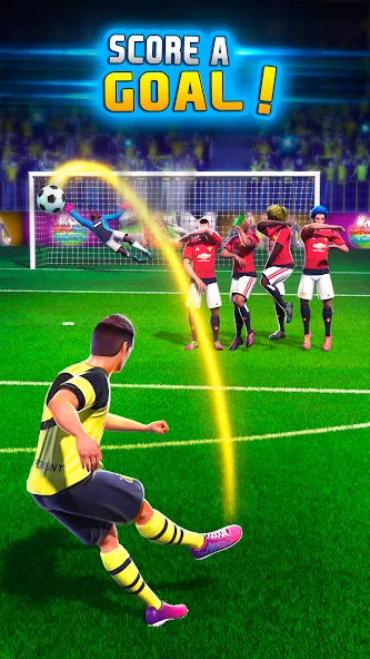 Shoot Goal: World Leagues (Шут Гоал) [МОД: Деньги, Монеты и Меню MOD] Screenshot 1
