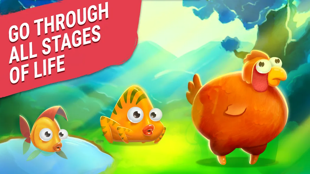 Human Evolution Clicker [МОД: Все открыто, Дополнительные деньги и Меню MOD] Screenshot 3