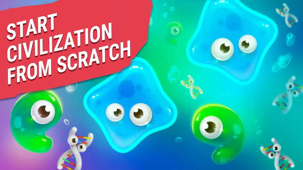 Human Evolution Clicker [МОД: Все открыто, Дополнительные деньги и Меню MOD] Screenshot 5