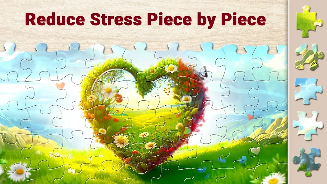 Magic Jigsaw Puzzles－Games HD [МОД: Бесконечные деньги, Монеты и Мега MOD] Screenshot 1