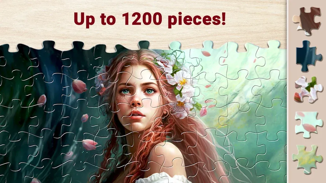 Magic Jigsaw Puzzles－Games HD [МОД: Бесконечные деньги, Монеты и Мега MOD] Screenshot 4