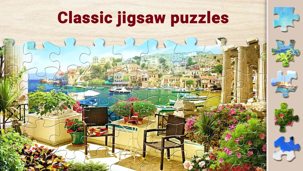 Magic Jigsaw Puzzles－Games HD [МОД: Бесконечные деньги, Монеты и Мега MOD] Screenshot 5