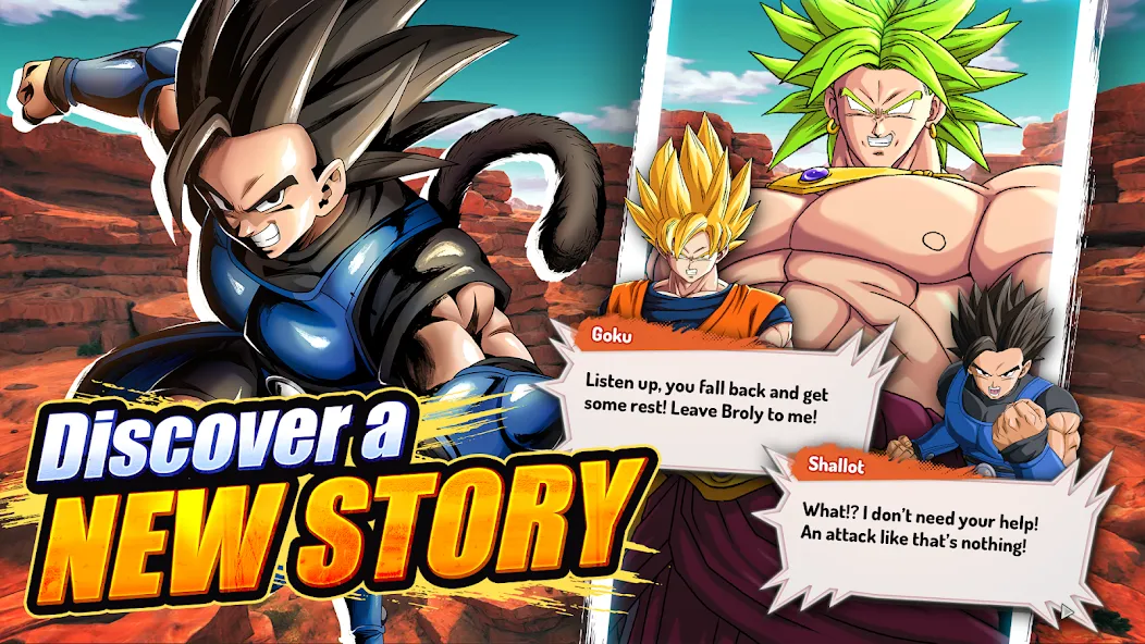 DRAGON BALL LEGENDS (ДРАГОН БОЛ ЛЕГЕНДС) [МОД: Меню, Бесконечные монеты и Открытые уровни] Screenshot 4