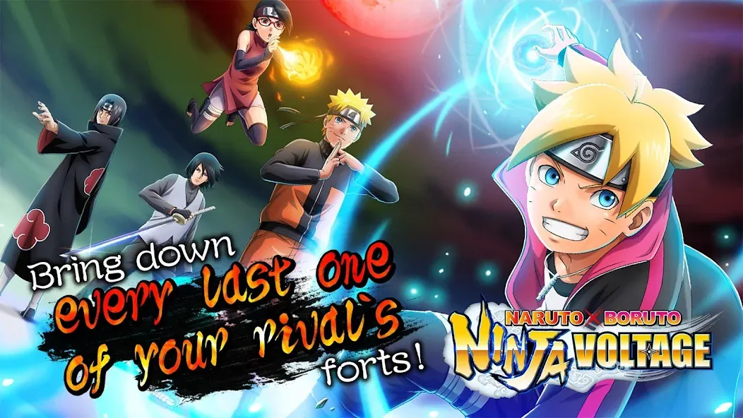 NARUTO X BORUTO NINJA VOLTAGE (Наруто и Боруто Ниндзя Вольтаж) [MOD: Много монет/Энергии] - Скриншот 1