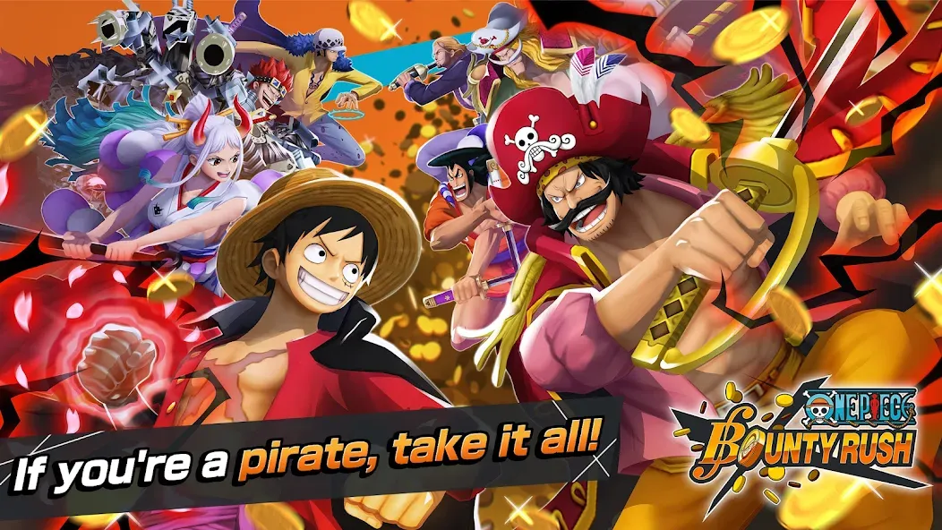 ONE PIECE Bounty Rush (ВАН ПИС Баунти Раш) [МОД: Много денег, Монет и Все открыто] Screenshot 1