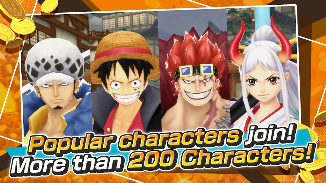 ONE PIECE Bounty Rush (ВАН ПИС Баунти Раш) [МОД: Много денег, Монет и Все открыто] Screenshot 3
