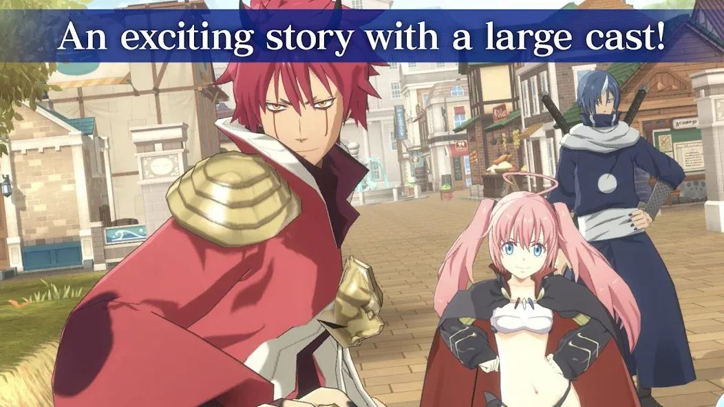 SLIME - ISEKAI Memories (ЛАЙМ) [МОД: Меню, Бесконечные монеты и Открытые уровни] Screenshot 1