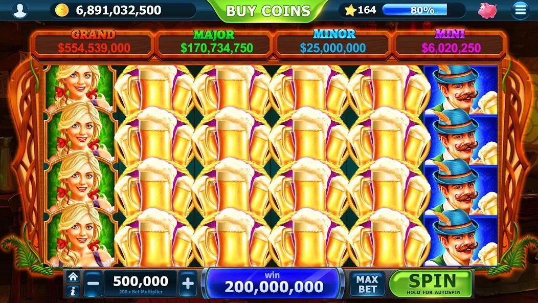 Slots of Vegas (Слоты Вегаса) [МОД: Все открыто, Дополнительные деньги и Меню MOD] Screenshot 3