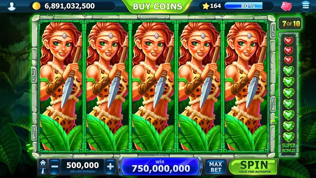 Slots of Vegas (Слоты Вегаса) [МОД: Все открыто, Дополнительные деньги и Меню MOD] Screenshot 4