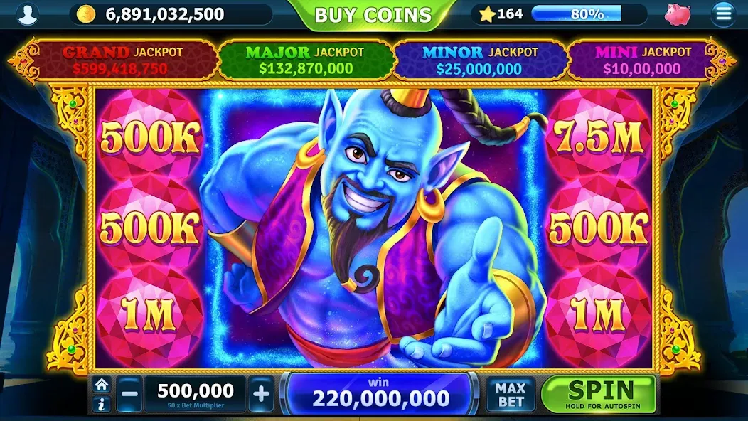 Slots of Vegas (Слоты Вегаса) [МОД: Все открыто, Дополнительные деньги и Меню MOD] Screenshot 5