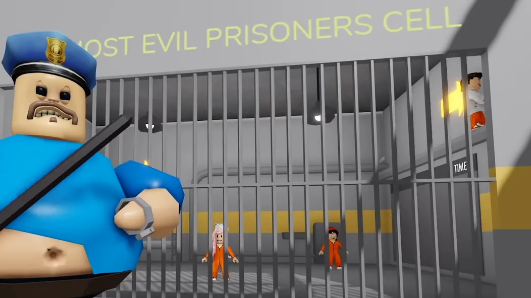 Barry Prison Escape JailBreak (Барри Побег из тюрьмы ) [МОД: Деньги, Монеты и Меню MOD] Screenshot 1
