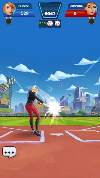 Baseball Club: PvP Multiplayer (Бейсбольный клуб) [МОД: Все открыто, Дополнительные деньги и Меню MOD] Screenshot 1