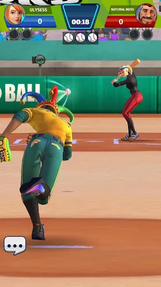 Baseball Club: PvP Multiplayer (Бейсбольный клуб) [МОД: Все открыто, Дополнительные деньги и Меню MOD] Screenshot 2