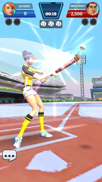 Baseball Club: PvP Multiplayer (Бейсбольный клуб) [МОД: Все открыто, Дополнительные деньги и Меню MOD] Screenshot 3