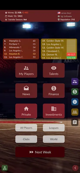 Basketball Agent (Баскетбольный агент) [МОД: Бесконечные деньги, Монеты и Мега MOD] Screenshot 1