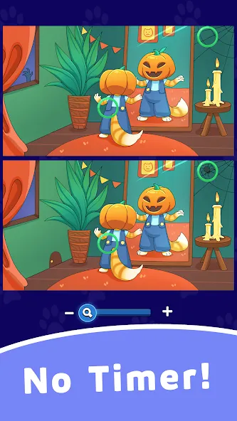 Find Differences: Cute Cats [МОД: Бесконечные деньги, Монеты и Мега MOD] Screenshot 3