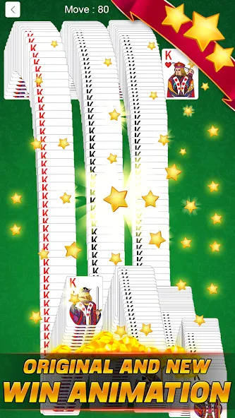 Solitaire Classic (Солитер Классик) [МОД: Много денег, Монет и Все открыто] Screenshot 3