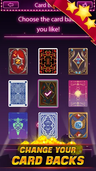 Solitaire Classic (Солитер Классик) [МОД: Много денег, Монет и Все открыто] Screenshot 4