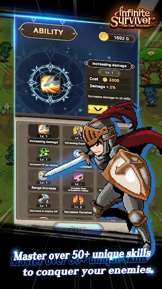 InfiniteSurvival:LastWarriors [MOD: Все открыто] - Скриншот 1