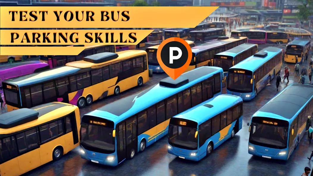 Bus Simulator 3D Bus Games (Городское автобусное симуляторение) [МОД: Много денег, Монет и Все открыто] Screenshot 3