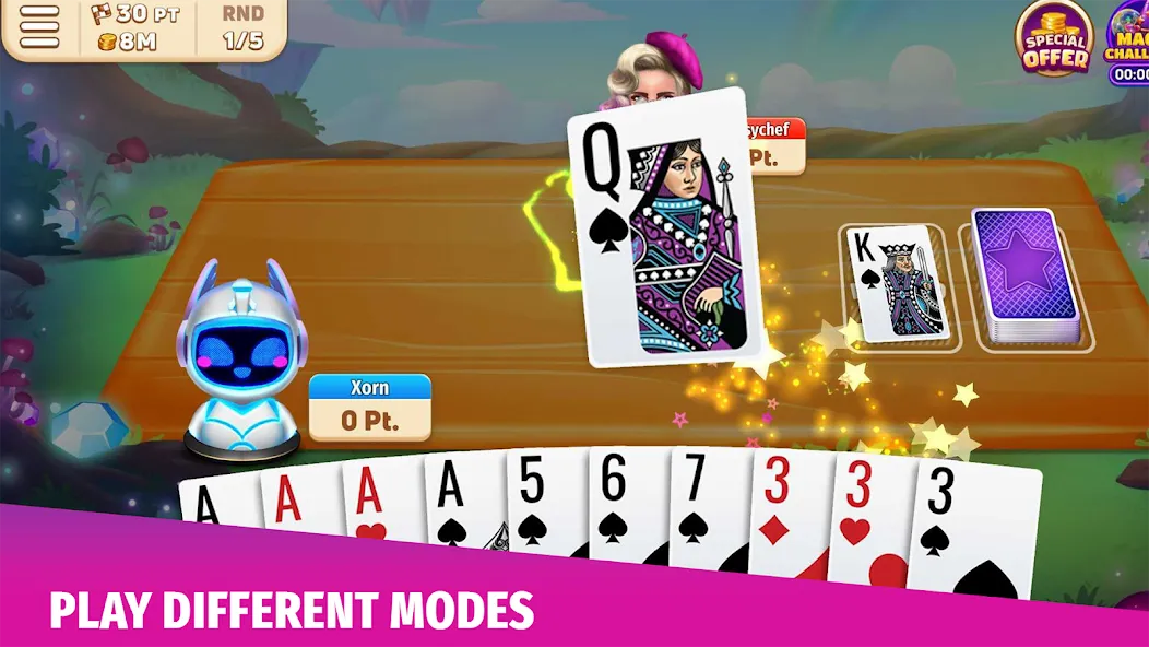 Gin Rummy Stars - Card Game (Джин Рамми Старс) [МОД: Бесконечные деньги, Монеты и Мега MOD] Screenshot 2