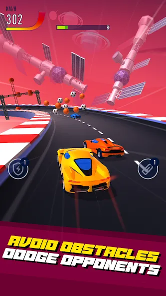 Car Race 3D — Racing Master (С  3D  Гонки на автомобилях 3D) [MOD: Меню/Много денег] - Скриншот 1