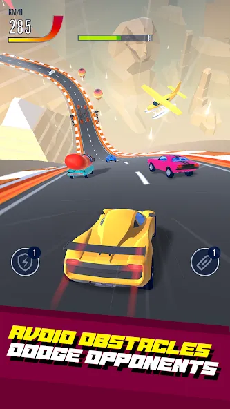 Car Race 3D — Racing Master (С  3D  Гонки на автомобилях 3D) [MOD: Меню/Много денег] - Скриншот 2