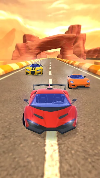 Car Driving Master Racing 3D (Кар Драйвинг Мастер Гонки 3D) [МОД: Много монет, Открытые уровни и Мега MOD] Screenshot 3