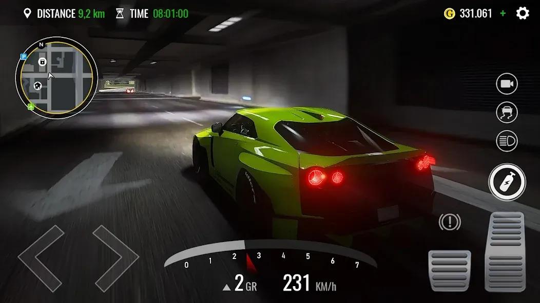 Traffic Driving Car Simulator (Трафик вождения автомобиля симулятор) [МОД: Меню, Бесконечные монеты и Открытые уровни] Screenshot 4