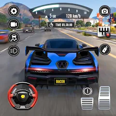 Скачать Traffic Driving Car Simulator (Трафик вождения автомобиля симулятор) [МОД: Меню, Бесконечные монеты и Открытые уровни] | Взлом Traffic Driving Car Simulator на Андроид