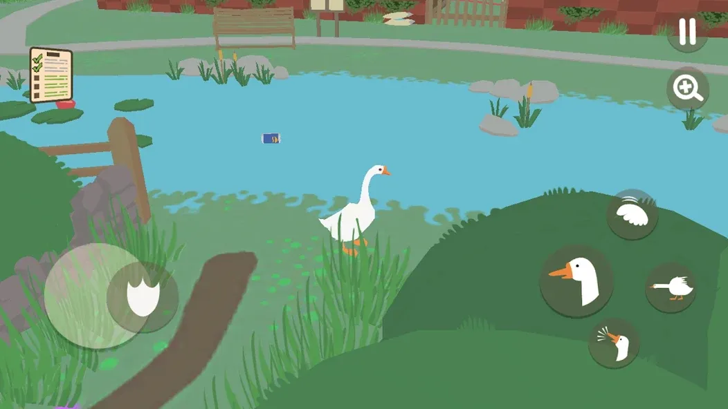 Crazy Goose Simulator [МОД: Деньги, Монеты и Меню MOD] Screenshot 1