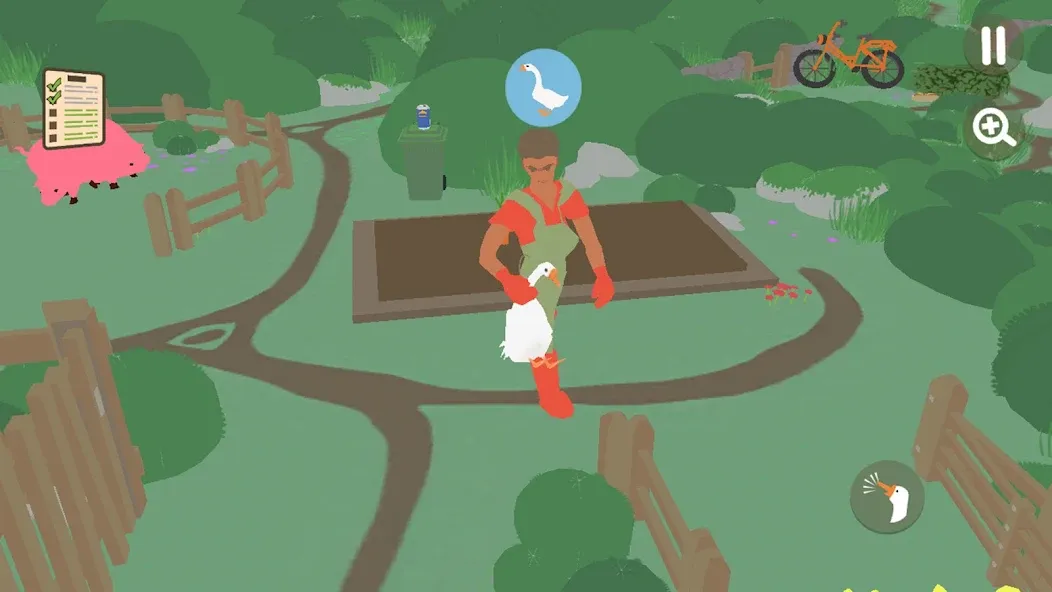 Crazy Goose Simulator [МОД: Деньги, Монеты и Меню MOD] Screenshot 2