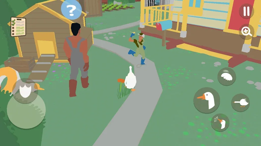 Crazy Goose Simulator [МОД: Деньги, Монеты и Меню MOD] Screenshot 4