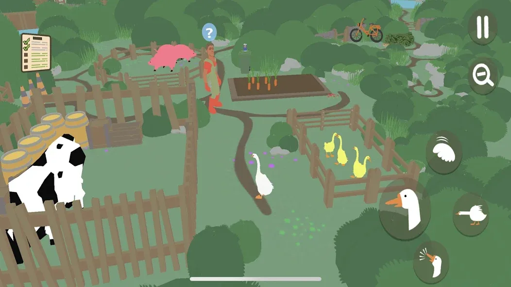 Crazy Goose Simulator [МОД: Деньги, Монеты и Меню MOD] Screenshot 5