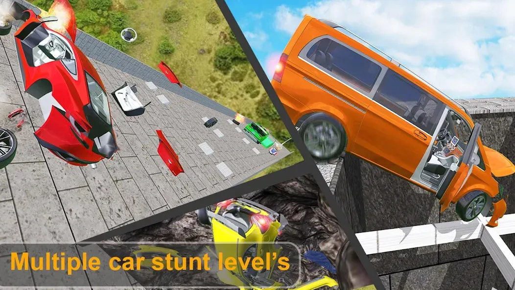 Beam Drive Crash Death Stair C (Бим Драйв Краш Дэт Стэр С) [МОД: Деньги, Монеты и Меню MOD] Screenshot 3