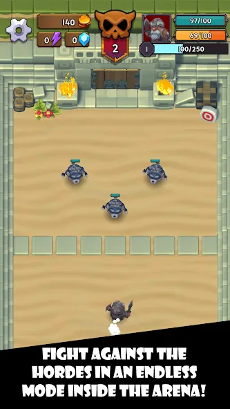 Dungeon Arena (Данжен Арена) [МОД: Много монет, Открытые уровни и Мега MOD] Screenshot 2