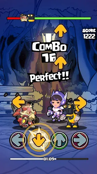 Beat Fight:Full Mod Battle (Бит Файт) [МОД: Много денег, Монет и Все открыто] Screenshot 2