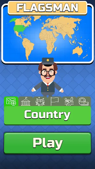 Geography: Flags Quiz Game [МОД: Бесконечные деньги, Монеты и Мега MOD] Screenshot 5