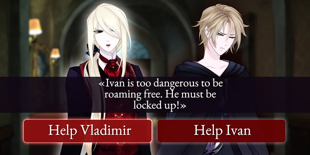 Moonlight Lovers: Vladimir - O (Мунлайт Лаверс) [МОД: Бесконечные деньги, Монеты и Мега MOD] Screenshot 5