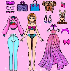 Скачать Doll Dress Up Makeup Girl Game (Чиби кукла одевает девушку игры) [МОД: Много денег, Монет и Все открыто] | Взлом Doll Dress Up Makeup Girl Game на Андроид