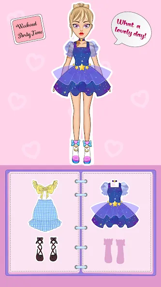 DIY Paper Princess Doll Games (Ди пейпер принцесс кьют доллс) [МОД: Много монет, Открытые уровни и Мега MOD] Screenshot 4