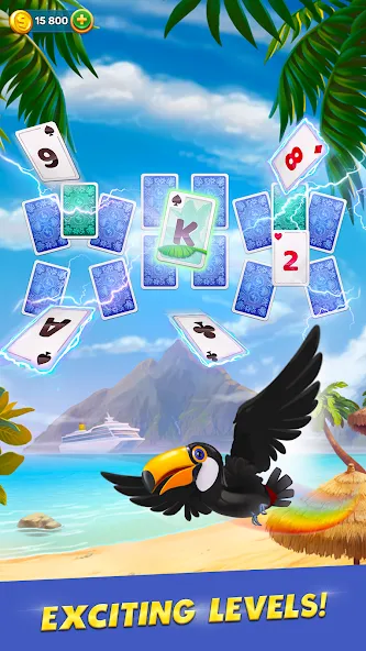 Solitaire Cruise: Card Games (Солитер Круиз) [МОД: Бесконечные деньги, Монеты и Мега MOD] Screenshot 4