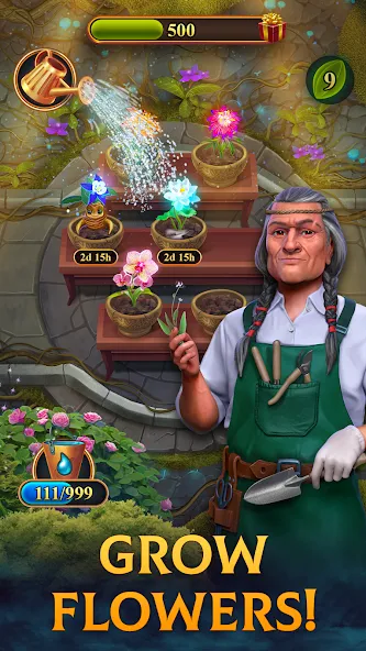 Clockmaker: Jewel Match 3 Game [МОД: Деньги, Монеты и Меню MOD] Screenshot 2