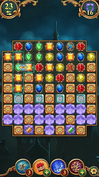 Clockmaker: Jewel Match 3 Game [МОД: Деньги, Монеты и Меню MOD] Screenshot 5