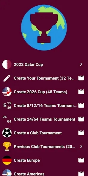 World Soccer Simulator 2022 (Чемпионат мира по калькулятору) [МОД: Бесконечные деньги, Монеты и Мега MOD] Screenshot 1