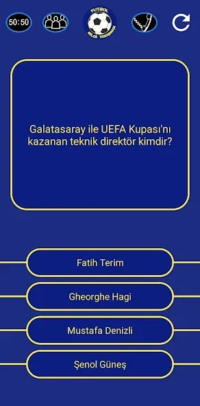 Türkiye Süper Ligi Bilgi Oyunu [МОД: Все открыто, Дополнительные деньги и Меню MOD] Screenshot 2