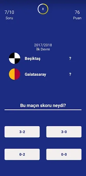 Türkiye Süper Ligi Bilgi Oyunu [МОД: Все открыто, Дополнительные деньги и Меню MOD] Screenshot 4