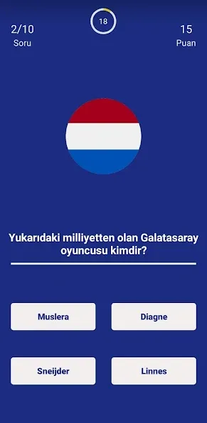 Türkiye Süper Ligi Bilgi Oyunu [МОД: Все открыто, Дополнительные деньги и Меню MOD] Screenshot 5