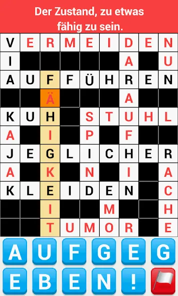 Kreuzworträtsel Deutsch [MOD: Все разблокировано] - Скриншот 2